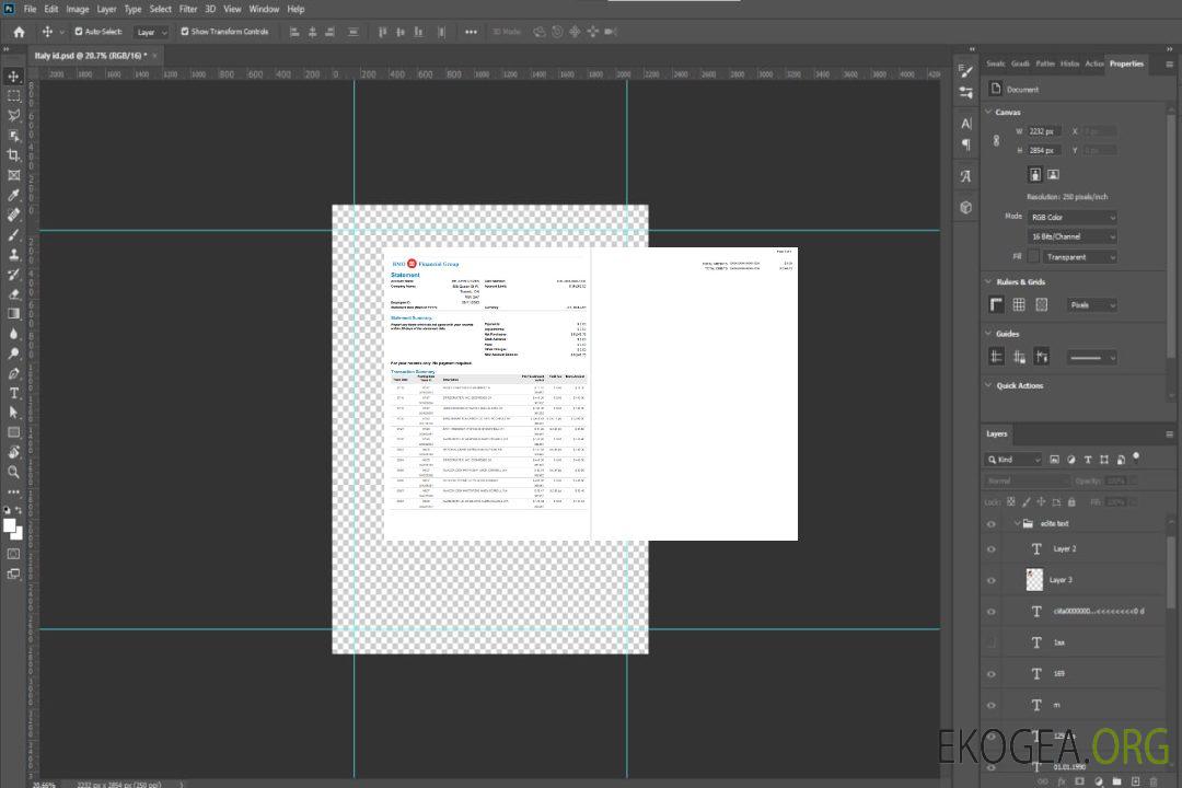 Relevé bancaire BMO USA, modèle Word et PDF, 4 pages template Relevé bancaire BMO USA, modèle Word et PDF, 4 pages template